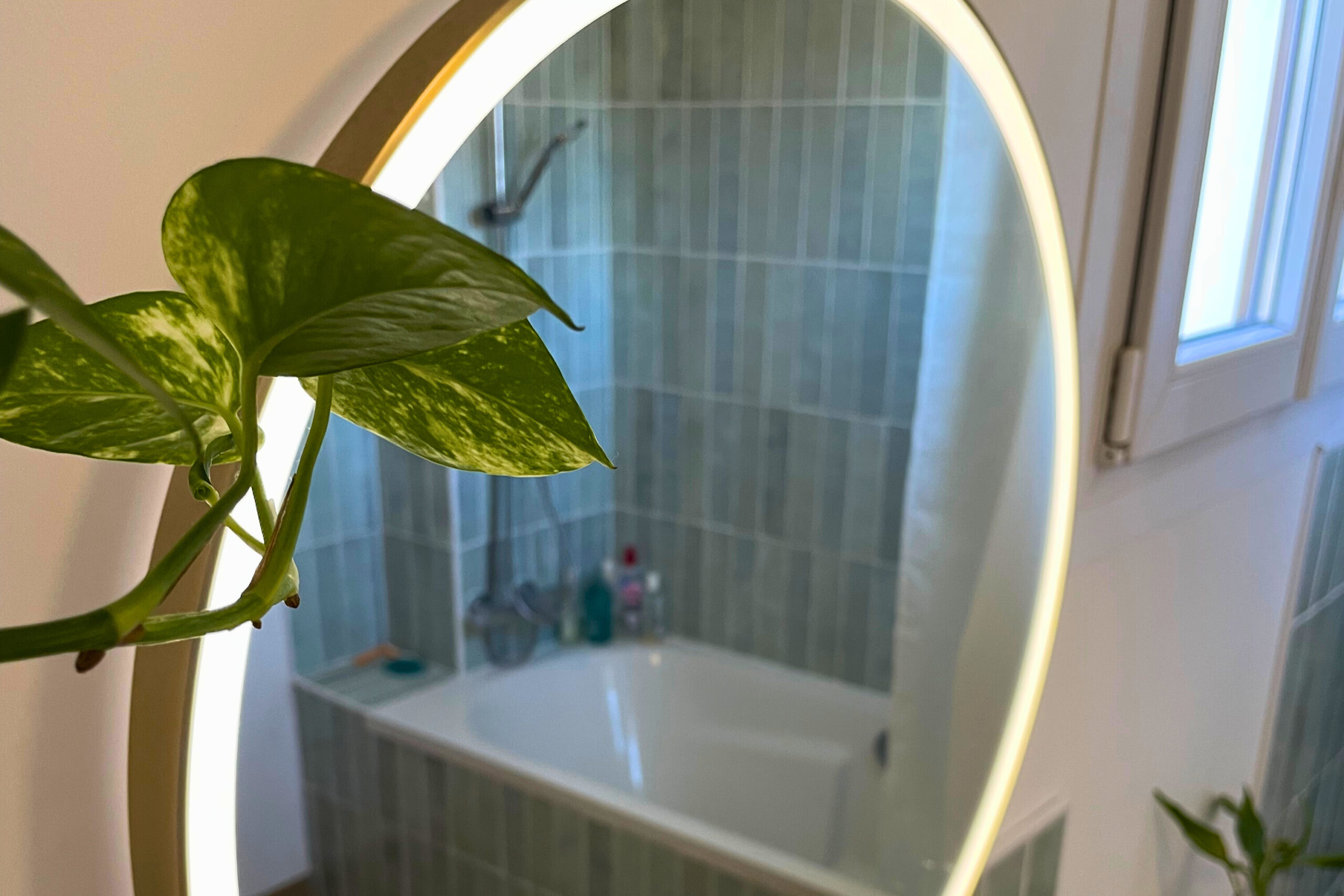 Plantstyling rénovation salle de bain décoratrice d'intérieur Toulon