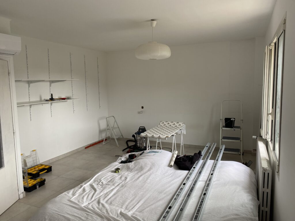 Plans 3D de réaménagement d’une chambre et optimisation d'espace – ambiance cocooning  Toulon et environs
