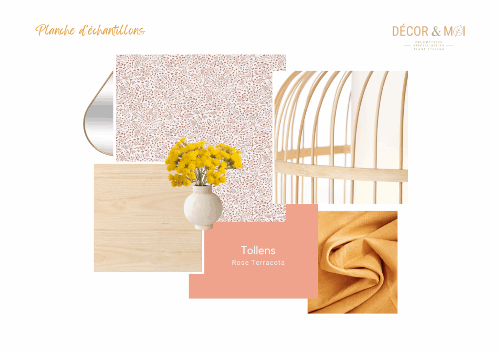 planche tendance décoration chambre japon poétique élégant