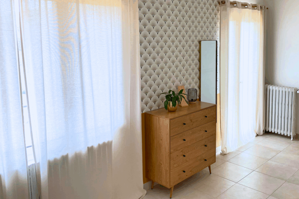 Plans 3D de réaménagement d’une chambre et optimisation d'espace – ambiance cocooning  Toulon et environs