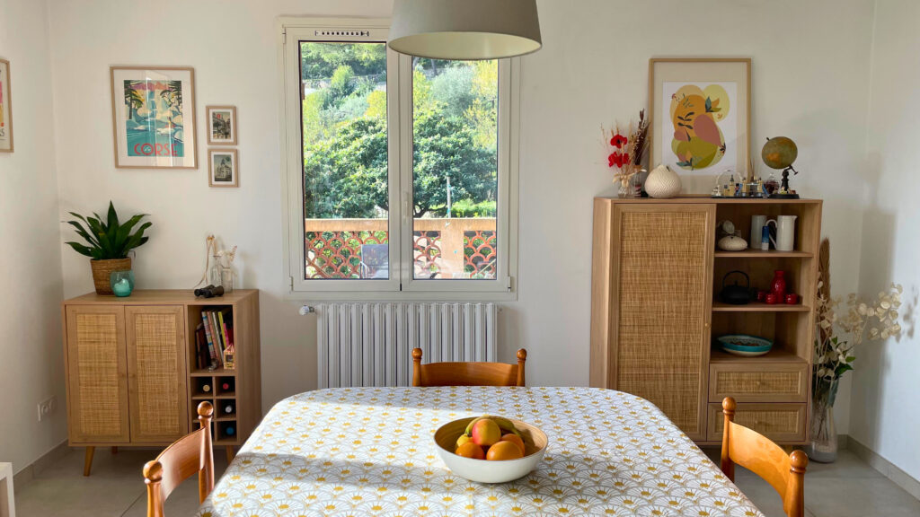 Projet d’optimisation d’espace dans une salle à manger familiale Toulon