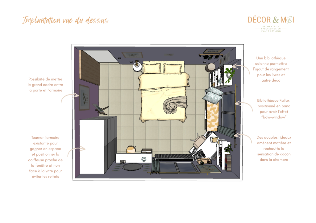 Optimisation d'espace chambre adolescente